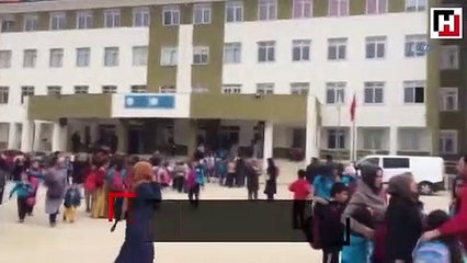 Bursa'da polis memuru okulda dehşet saçtı!