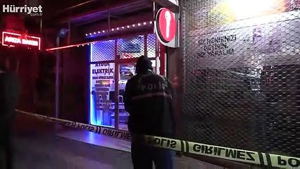 Bursa'da bir iş yeri kurşunlandı