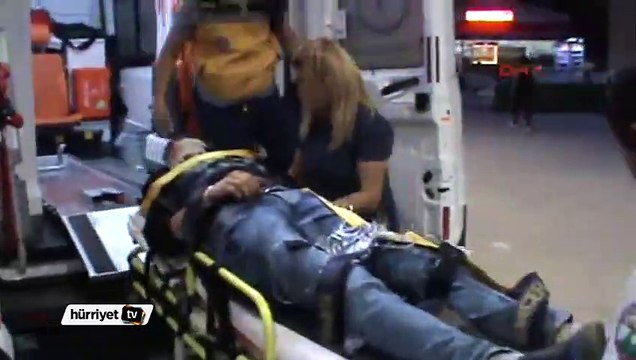 Kaza anı güvenlik kameralarına saniye saniye yansıdı