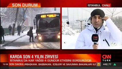 İstanbul'da kar yağışında son durum... Bünyamin sürmeli açıkladı