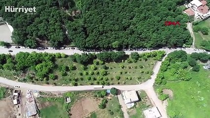 Bursa'da sokağa çıkma yasağı öncesinde akın ettiler