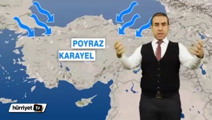 Tüm Türkiye Poyraz Karayel etkisi altında
