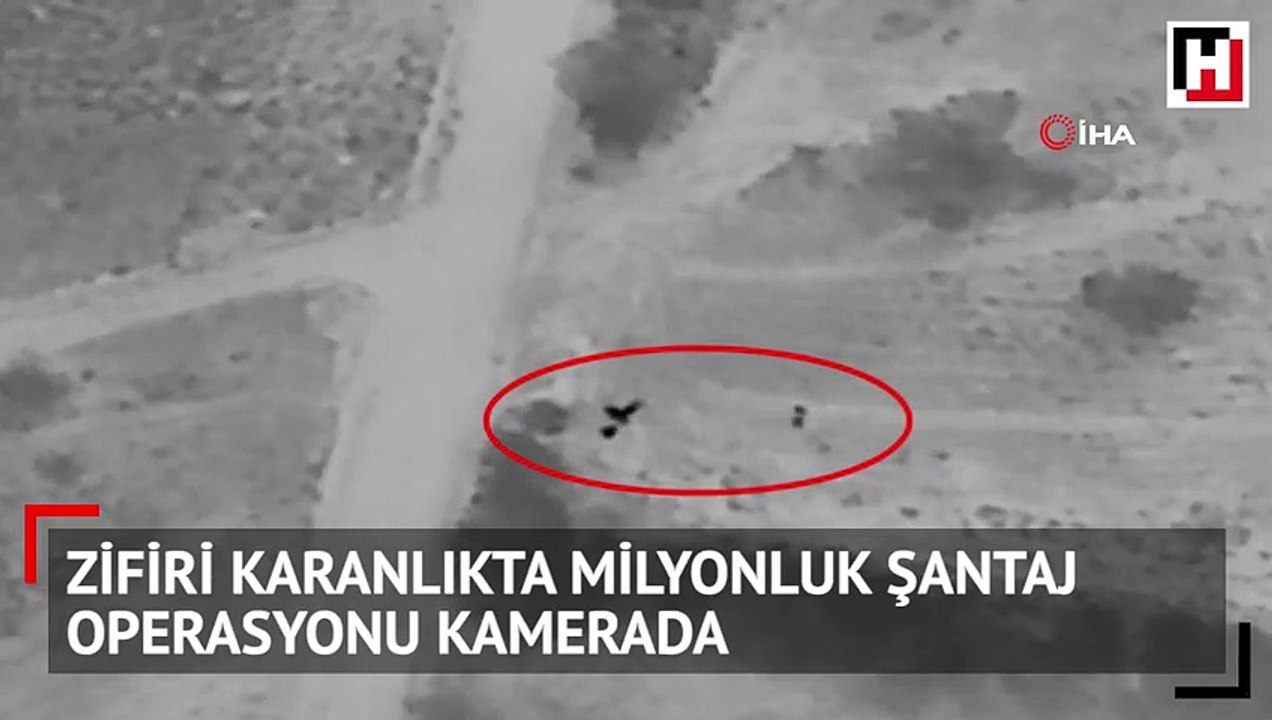 Zifiri karanlıkta milyonluk şantaj operasyonu k...