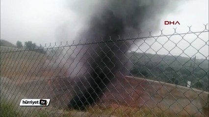 Hızlı tren inşaatındaki tünelde yangın