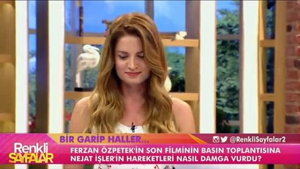 Nejat İşler'in tuhaf hareketleri toplantıya damga vurdu