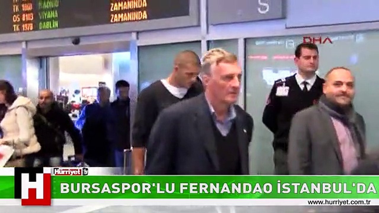 BURSASPORLU FERNANDAO İSTANBUL'DA