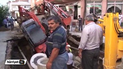 Kendi kazdığı kuyuya düştü