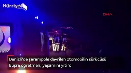 Büşra öğretmen, trafik kazasında hayatını kaybetti