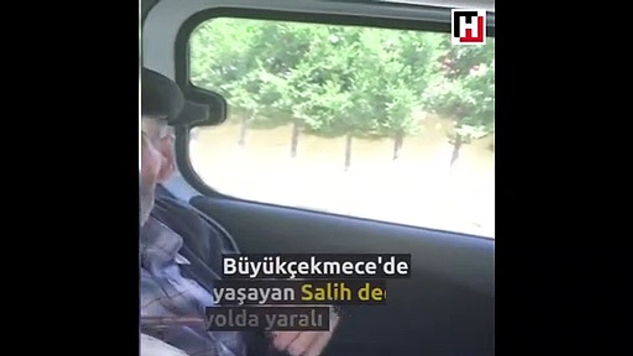 Büyükçekmece’de 70’lik dededen insanlık dersi
