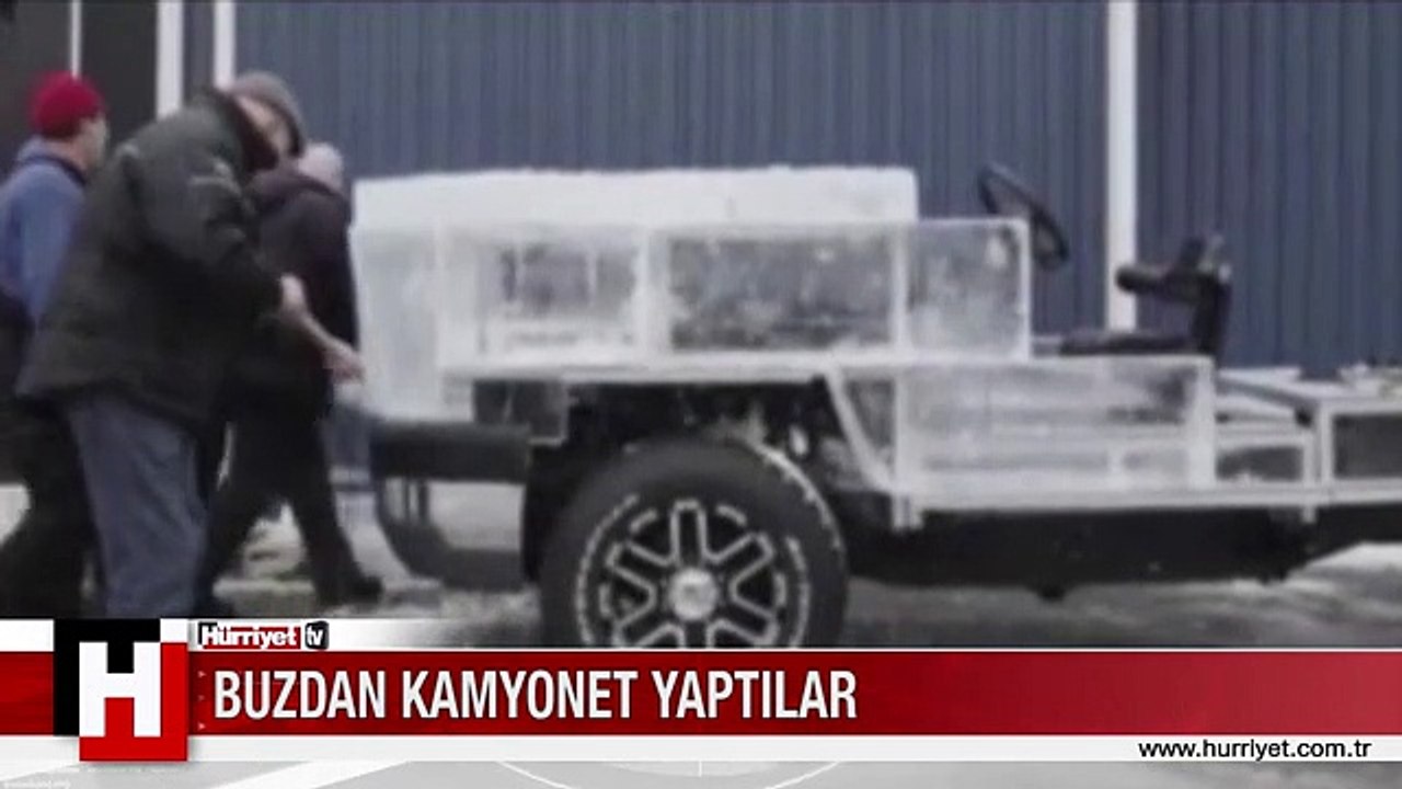 BUZDAN KAMYONET YAPTILAR