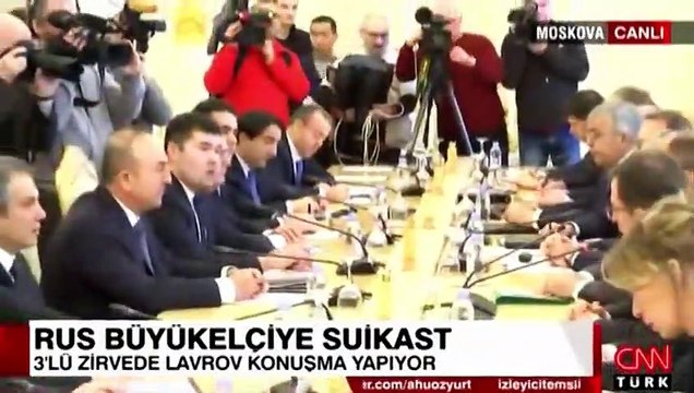 Büyükelçi suikastı sonrası Moskova'da kritik toplantı