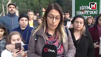 Bursa'da Doğa Koleji eylemi