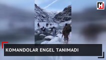 Komandolar engel tanımadı