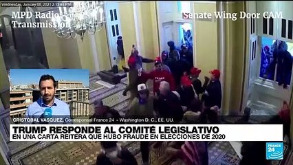 Informe desde Washington: Trump respondió al comité legislativo que lo citó a declarar