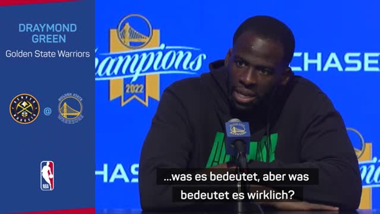 Green: Haben trotz Schlägerei guten Zusammenhalt