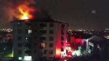 Son dakika haber! Bir apartmanın çatısında yangın çıktı