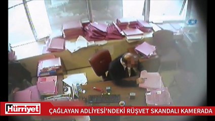 Adliyede gizli çekilen bu görüntü her şeyi ortaya çıkardı