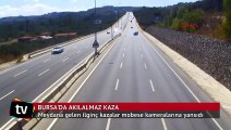 Akılalmaz kaza! Boş yolda dehşet saçtı