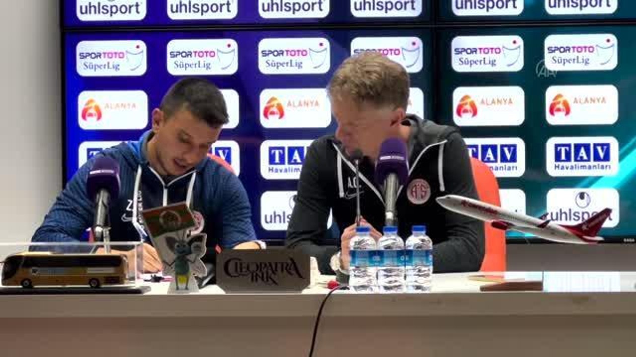 Alanyaspor-Antalyaspor maçının ardından - Fraport TAV Antalyaspor Teknik Sorumlusu Groenendijk