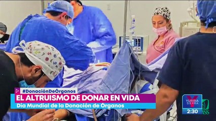María Teresa le dio vida a su hijo por segunda vez cuando le donó un riñón