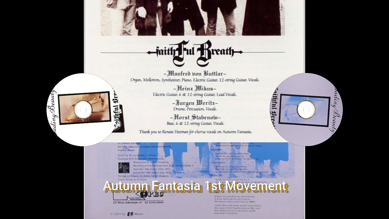 Faithful Breath — Fading Beauty 1973 (Germany, Krautrock/Progressive Rock)