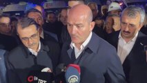 Soylu ve Dönmez, Amasra'da maden ocağındaki patlamaya ilişkin açıklama yaptı