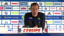 Stéphan : « La différence était trop importante » - Foot - L1 - Strasbourg