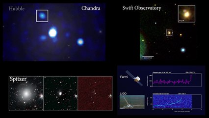 Hubble flagra jato de energia ultrarrápida cortando o espaço