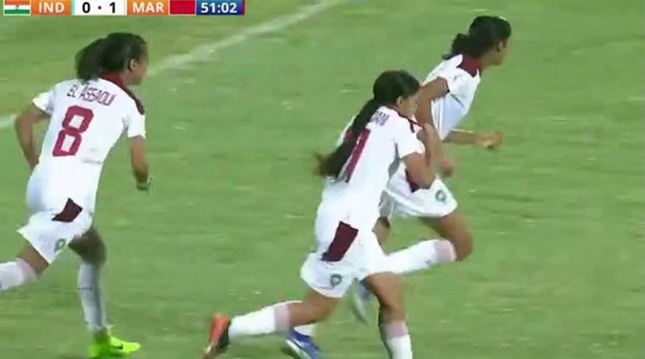 هدف المنخب المغربي في مرمى المنتخب الهندي كأس العالم لأقل من 17 India vs Morocco (0-3)