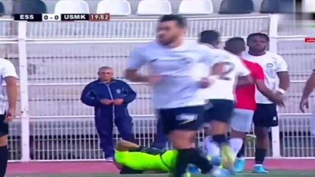 ملخص مباراة وفاق سطيف ضد اتحاد خنشلة 1-2 _ اهداف وفاق سطيف اتحاد خنشلة اليوم_ ESS 1-2 USMK