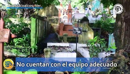 Requieren herramientas y equipo de trabajo para limpiar panteones