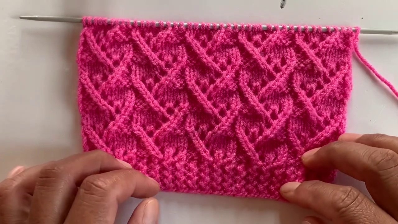 Easy Lace Knitting Pattern For All Projects