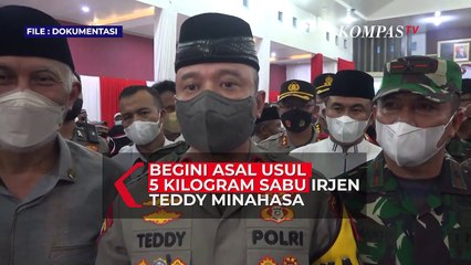 Begini Asal Usul 5 Kilogram Sabu yang Dijual Irjen Teddy Minahasa