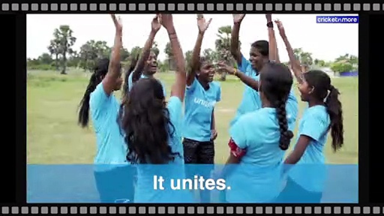 ICC & UNICEF Partner To Promote Gender Equality Through Cricket - video ...