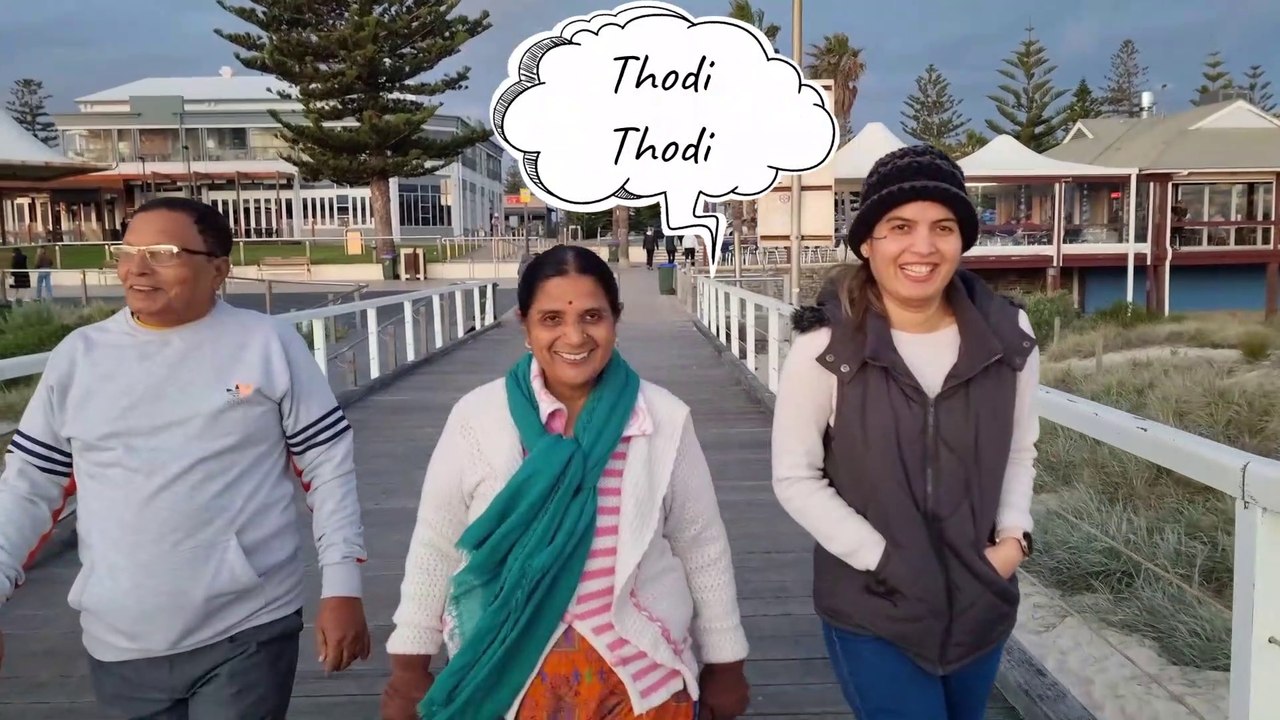 ऑस्ट्रेलिया का सागर | Sunset View At Grange Jetty Adelaide Australia | Indian Life In Australia | Tarvel Australia | Sunset In Australia