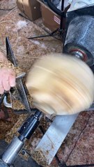 #woodturning_#timelapse_#timelapsevideo_#timelapseart_#oddlysatisfying_#sosatisfying_#woodworking_#woodcarving_#woodwork_#maker_#makersgonnamake_#reeloftheday