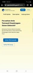 Cara mengetahui apakah bisnis kita terdaftar di kominfo