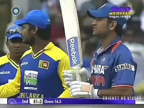 Ms Dhoni 107 Runs vs Srilanka Highlights India vs Srilanka odi highlights