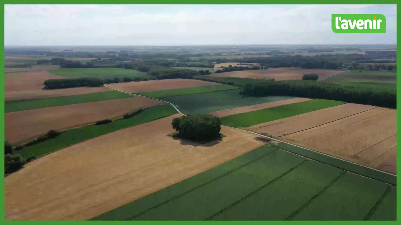 Le Brabant Wallon vu du ciel : Tumulus d’Hottomont