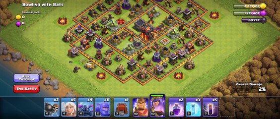 Coc new base attack
