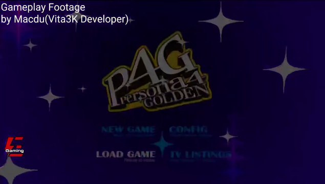 Persona 4 Golden(P4G) Gameplay Vita3K Emulator Android