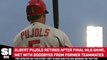 Mike Trout Gives Heartfelt Message to Albert Pujols Amid Retirement