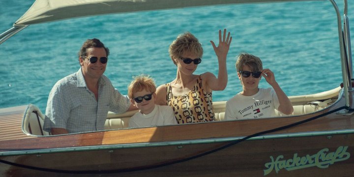 Netflix Shared the First Photo of Prince Charles and Princess Diana with William and Harry from 'The Crown'