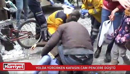 Genç kız yolda yürürken dehşeti yaşadı