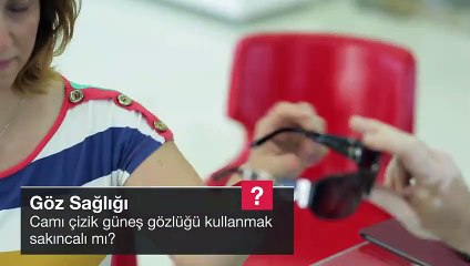 Camı çizik güneş gözlüğü kullanmak sakıncalı mı?