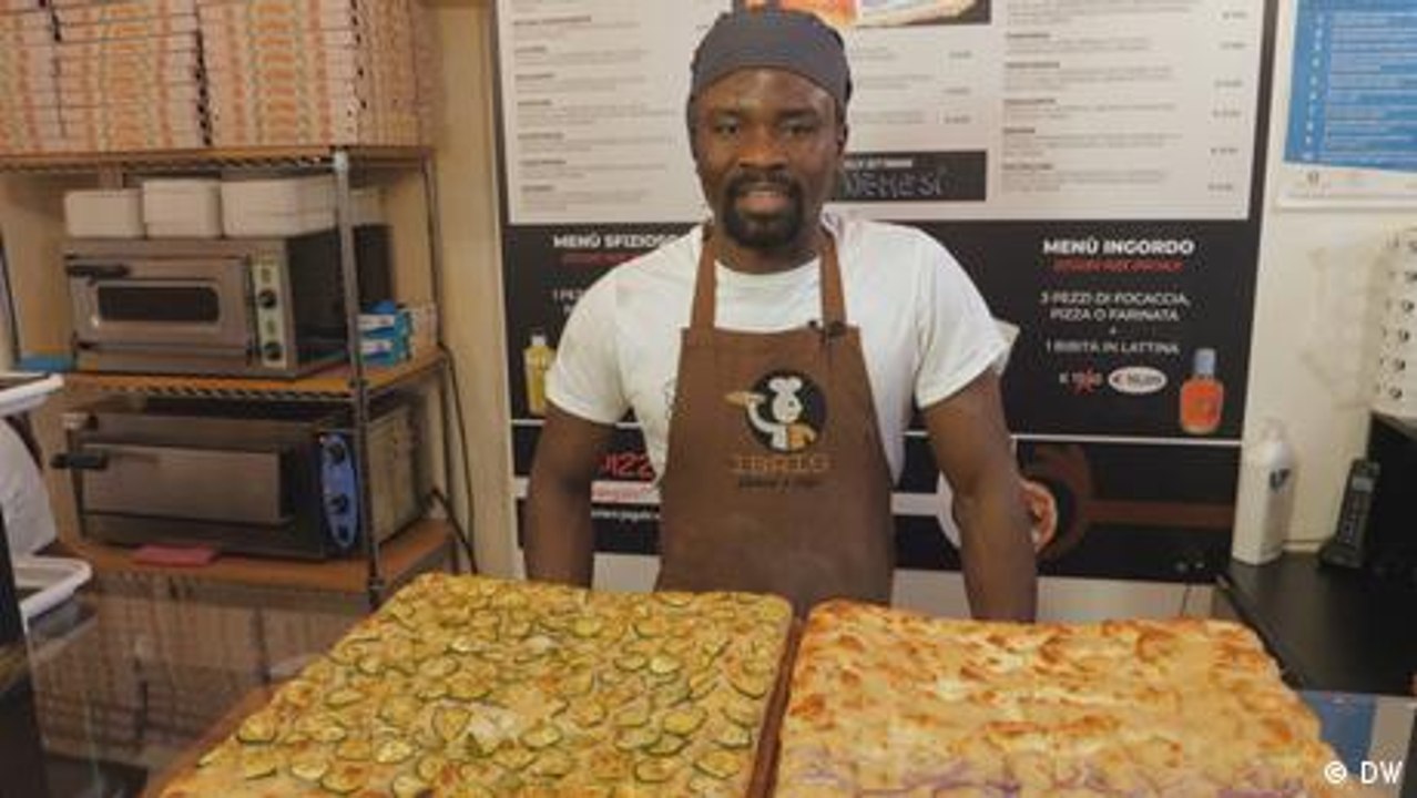 Erfolgsgeschichte: Der Pizzabäcker Ibrahim Songne