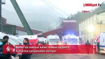 Patlamanın yaşandığı maden ocağı günün ilk ışıklarıyla görüntülendi