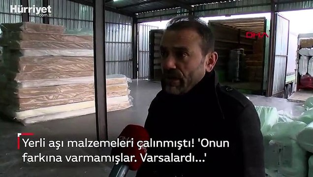 Yerli aşıda kullanılacak malzemelerle dolu olan TIR'ı çaldılar!