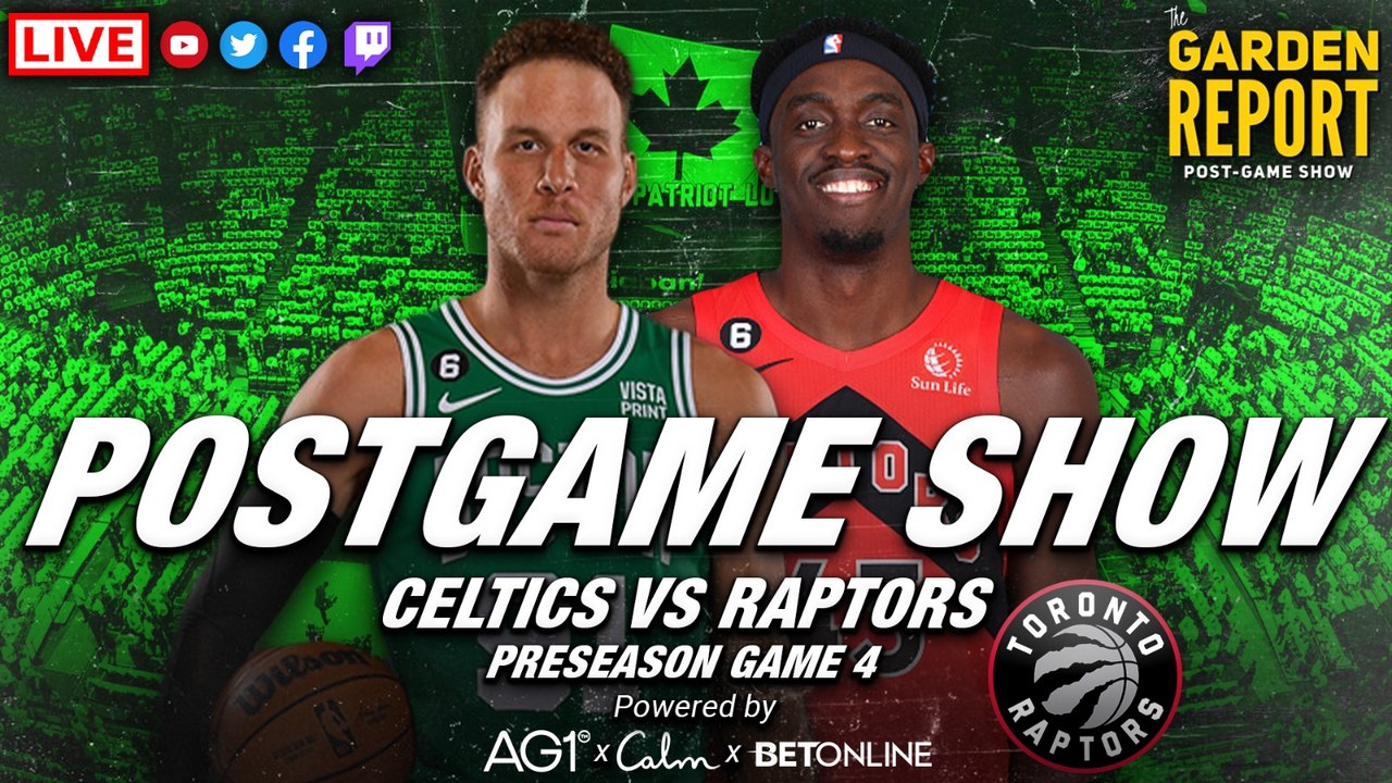 Garden Report: Celtics Fall to Raptors Again in OT 137-134, Close Out Preseason Play