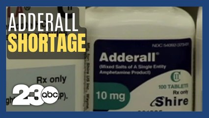 FDA warns about possible Adderall shortage